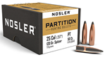 51305 Nosler 35643 Partition  25 Caliber .257 120 GR Spitzer 50 Per Box