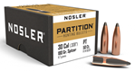 51318 Nosler 16331 Partition  30 Caliber .308 180 GR Spitzer 50 Per Box