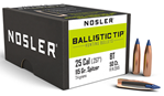 51393 Nosler 25115 Ballistic Tip Hunting 25 Caliber .257 115 GR Spitzer Point 50 Per B