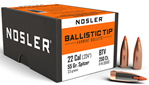 51468 Nosler 39560 Ballistic Tip Varmint .22 Cal .224 55 gr Spitzer Point 250 Per Box