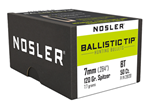 51657 Nosler 28120 Ballistic Tip Hunting 7mm .284 120 GR Spitzer 50 Per Box