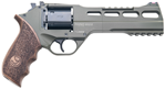 RHINO Chiappa Firearms CF340282 Rhino 60SAR 357 Mag 6" 6 Round OD Green Walnut Grip