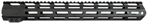 Aim Sports Inc 51864 Aim Sports MTM15L308 AR Handguard  15" Low M-LOK Style Made of 6061-T6 Aluminum