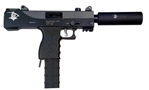 Masterpiece Arm 53277 MasterPiece Arms 30TGR Defender Top Cocking 9mm Luger 5.50" 30+1 Black Cerakote
