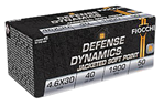 Fiocchi Ammunit 54473 Fiocchi 46EXB Defense Dynamics Match 4.6x30mm H&K 40 gr Jacketed Soft Point (JSP