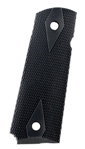 55056 Pearce Grip PG19112 Side Panel Grips 1911 Government Black Rubber