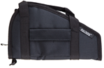 Bulldog Cases 55095 Bulldog BD602 Pistol Rug Large 18x8" w/Pocket Water-Resistant Nylon Textured Blk