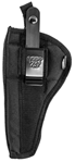 Bulldog Cases 55101 Bulldog FSN23 Extreme  Black Nylon OWB Lg Frame Revolvers 5-6" Ambidextrous Hand