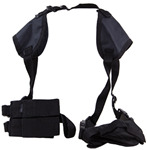 Bulldog Cases 55106 Bulldog WSHD7  Fits Most Standard Autos w/ 2" - 4" Barrels Black Nylon