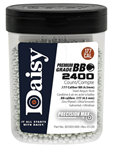 55390 Daisy 24 PrecisionMax  177 BB Zinc-Plated Steel 2400 Per Bottle