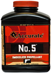 Western Powder( 55502 Accurate ACCURATE No. 5 Smokeless Handgun Powder 1 lb