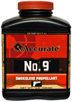 Accurate Powder 55507 Accurate ACCURATE No. 9 Smokeless Handgun Powder 1 lb