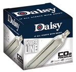 55768 Daisy 7025 Powerline CO2 Cylinder 12 gram 25 Per Pack