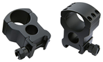 55977 Burris 420182 Xtreme Tactical Scope Ring Set Picatinny/Weaver High 1" Tube Matte