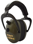 Altus Brands 56193 Pro Ears PEG2SMG Gold II Electronic Muff 26 dB Over the Head Green Ear cups with