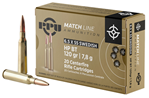 Tr&z Usa Tradin 56418 PPU PPM6 Match  6.5x55 Swedish 120 gr Hollow Point Boat-Tail (HPBT) 20 Bx/ 10 Cs