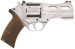 RHINO Chiappa Firearms CF340245 Rhino 40SAR *CA Compliant 357 Mag 4" 6 Round Nickel Pl