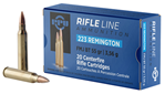 Tr&z Usa Tradin 56517 PPU PP223F1 Standard Rifle  223 Rem 55 gr Full Metal Jacket Boat-Tail (FMJBT) 20
