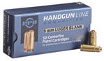 Tr&z Usa Tradin 57111 PPU PPB9L Blank 9mm Luger  50 Bx/ 20 Cs