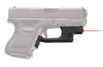 Crimson Trace C 57818 Crimson Trace LG436 Laserguard For Glock Gen3 Gen4 Cmpt/Subcmpt Red 633nm Blk Po