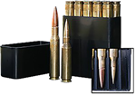 Mtm Molded Prod 58666 MTM Case-Gard BMG10-40 Slip-Top Ammo Box Multi-Caliber Rifle Black Polypropylene
