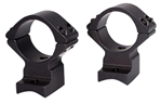 Talley Manufact 59650 Talley 750705 Rings and Base Set For Weatherby Mark V 30mm High Black Matte Fini