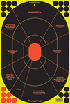 60090 Birchwood Casey 34653 Shoot-N-C Handgun Trainer Self-Adhesive Paper Multi Color