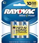Rayovac/spectru 60200 Rayovac 814-2F C Alkaline 1.5 Volt Alkaline 8000 mAh 2pk
