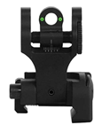 60498 Troy Ind SSIGFBSRTBT00 Tritium BattleSights Rear Sight Folding Green Black Hardc