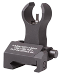 60500 Troy Ind SSIGFBSFHBT00 BattleSight Front Sight Folding Black Black Hardcoat Anod