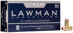 Cci/speer 62123 Speer 53955 Lawman 40 Smith & Wesson Total Metal Jacket 165 GR 50Box/20Case