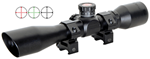 62436 Truglo TG8504BT Tactical 4x 32mm 22.5ft@100yds FOV 1" Tube Blk Mil-Dot