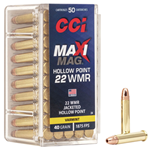 Cci/speer 63212 CCI 0024 Varmint Maxi Mag 22 Win Mag Jacketed Hollow Point 40 GR 50Box/40Case