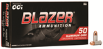 Cci/speer 63217 CCI 3501 Blazer 25 Automatic Colt Pistol (ACP) 50 GR Full Metal Jacket 50 Bx/ 20