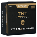 Cci/speer 63252 Speer Bullets 1446 TNT Rifle 270 Caliber .277 90 GR Hollow Point 100 Box
