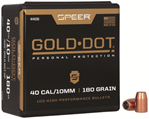 Cci/speer 63259 4406 SPR GOLD DOT .400 180GR HP 100CT