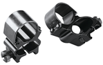 64623 Weaver Mounts 49512 Weaver Detachable See Thru 1" Diameter Gloss Black