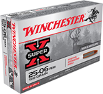 Winchester Ammunition X25062 WINCHESTER SUPER-X 25-06 REM 120GR EXPAND PNT 20RD 10BX/CS