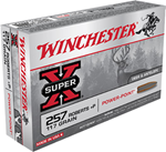 Winchester Ammu 65157 Winchester Ammo X257P3 Super-X 257 Roberts 117 GR Power-Point 20 Bx/ 10 Cs