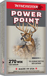 Winchester Ammu 65163 Winchester Ammo X2704 Super-X 270 Winchester 150 GR Power-Point 20 Bx/10 Cs