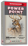 Winchester Ammu 65187 Winchester Ammo X30WM2 Super-X 300 Winchester Magnum 180 GR Power-Point 20 Bx/ 1