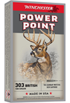 Winchester Ammu 65195 Winchester Ammo X303B1 Super-X 303 British 180 GR Power-Point 20 Bx/10 Cs
