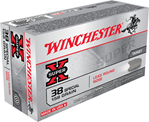 Winchester Ammo X38S1P Super-X  38 Special 158 GR Lead Round Nose 50 Bx/ 10 Cs