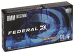 Federal 8A Power-Shok  8mm Mauser 170 GR Jacketed Soft Point (JSP) 20 Bx/ 10 Cs