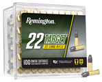 66137 Remington Ammunition 21022 Target  22 LR 40 gr Round Nose (RN) 50 Bx/ 100 Cs