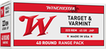 Winchester Ammu 67772 Winchester Ammo USA2232 USA  223 Rem 45 gr Jacketed Hollow Point (JHP) 40 Bx/10