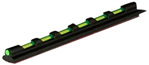 69889 Truglo TG91 Glo-Dot Universal Shotgun w/Vent Rib Fiber Optic Green Black