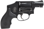 Smith & Wesson 150544 442 No Internal Lock Double 38 Special 1.875" 5 Black Synt