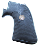 73004 Pachmayr 03163 Presentation Grip Ruger Super Blackhawk Checkered Blk Rubber