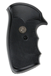 73007 Pachmayr 03264 Gripper Pistol Grip S&W K/L Frame Square Butt Black Rubber